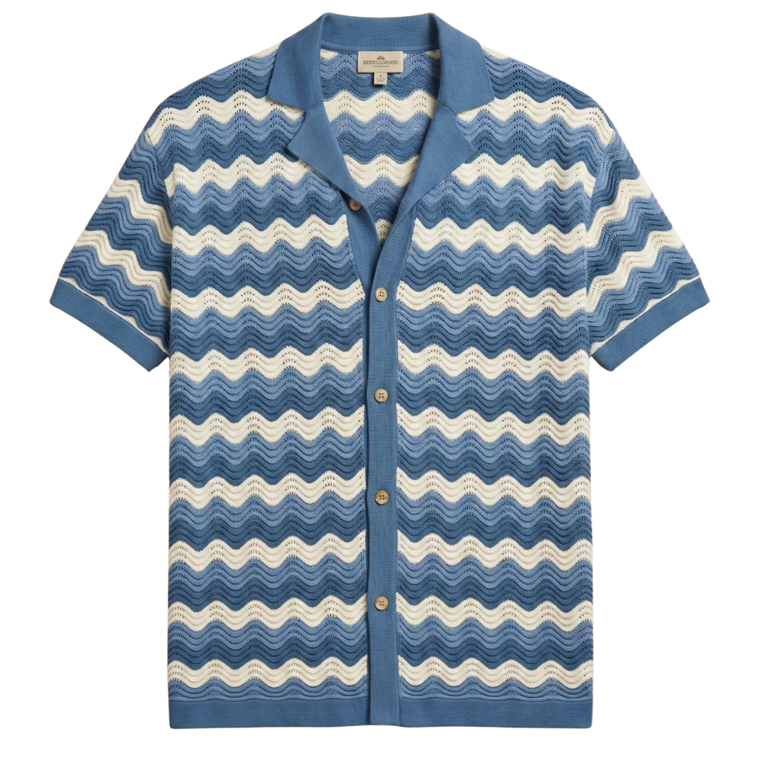 Mykonos - Knitted Button Shirt